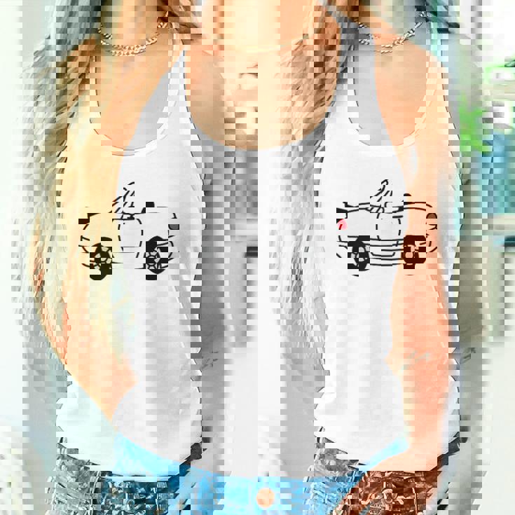 ジャパニーズホワイト スポーツカー Jdm オートクロス レーシングロードスター タンクトップ