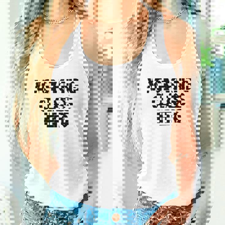 ジョン・ロック平和活動家が着用したワーキングクラスヒーロー。 タンクトップ