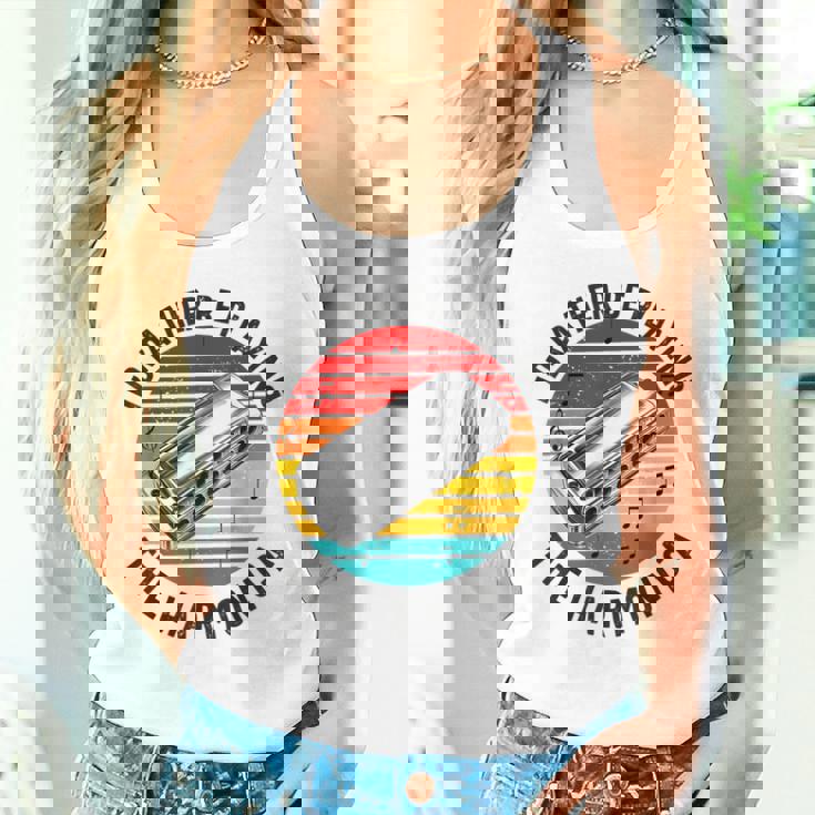 ハーモニカプレーヤー メンズ レディース ファニー ハーモニスト ハーピスト タンクトップ