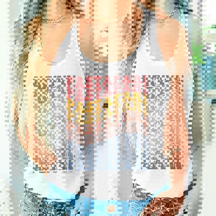 パスタファリ フライングスパゲッティモンスター Fsm グルービー タンクトップ