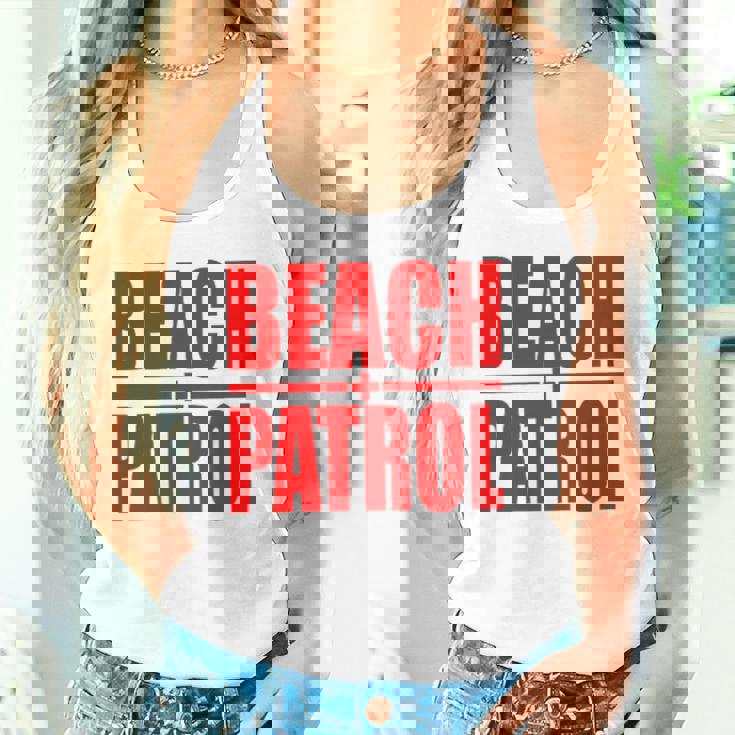 ビーチパトロール サーフ レスキュー ライフガード タンクトップ