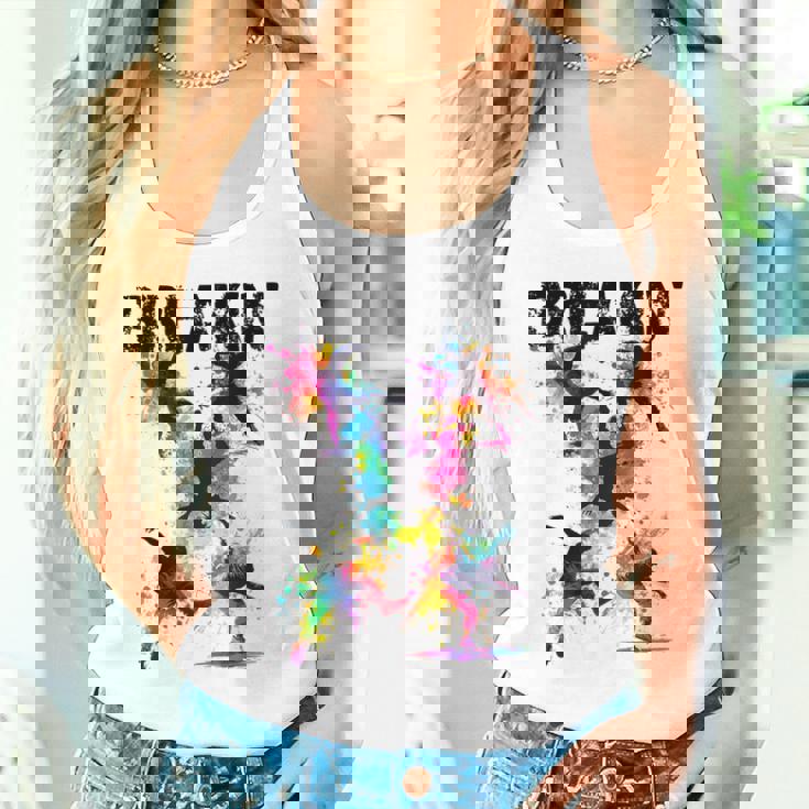 ブレイキン 面白いtシャツ ブレイクダンス おもしろtシャツ ダンス メンズ 文字入り おもしろ おもしろい タンクトップ