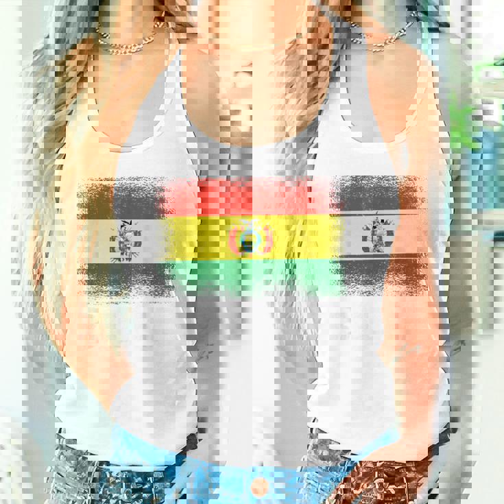 ボリビア国旗ボリビア タンクトップ