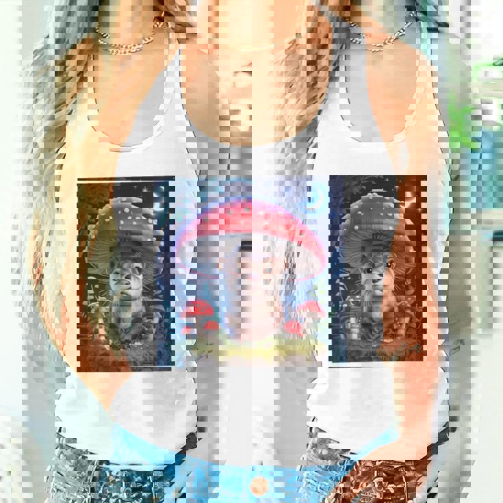 ラッコ コタコアキノコ グランジ 美的ラッコ タンクトップ