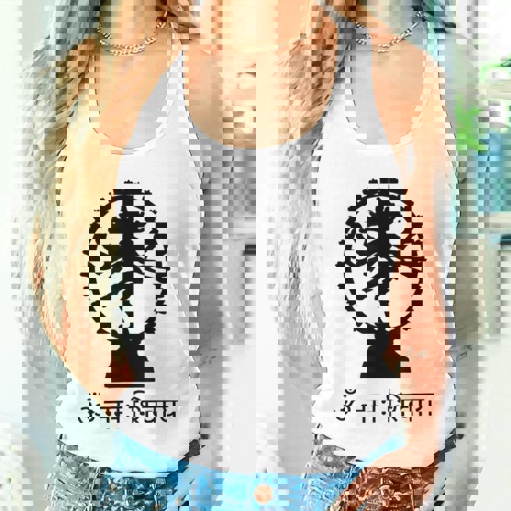 ロードシヴァ ヒンズー教 ゴッドオーム マントラ サンスクリット ヨガ タンクトップ