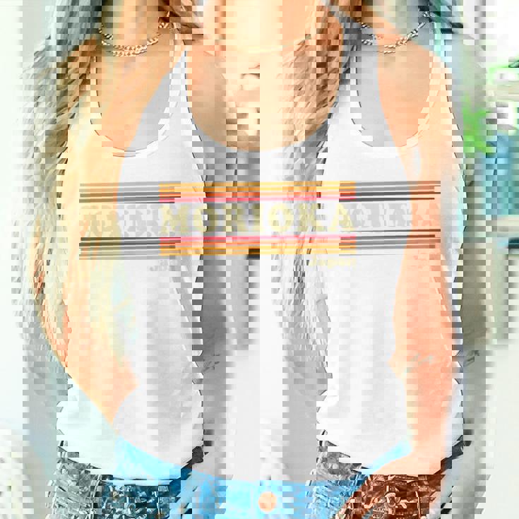 ヴィンテージ 80年代 盛岡 日本 レトロ グラフィック タンクトップ