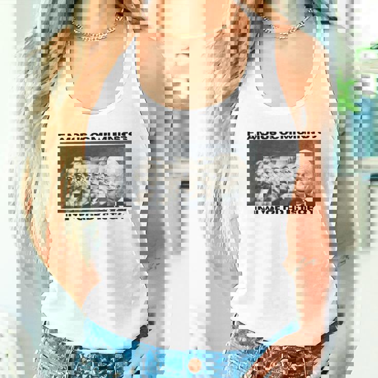 世界史で有名な反バイデン共産主義者 タンクトップ