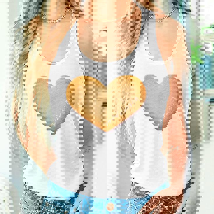 大きなハートのクッキー タンクトップ