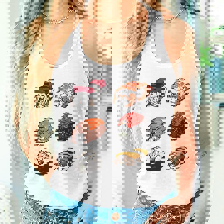 寿司シーズー タンクトップ