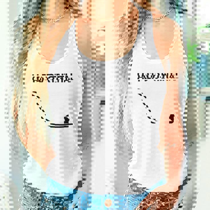 私には面白い物理学の可能性があった タンクトップ