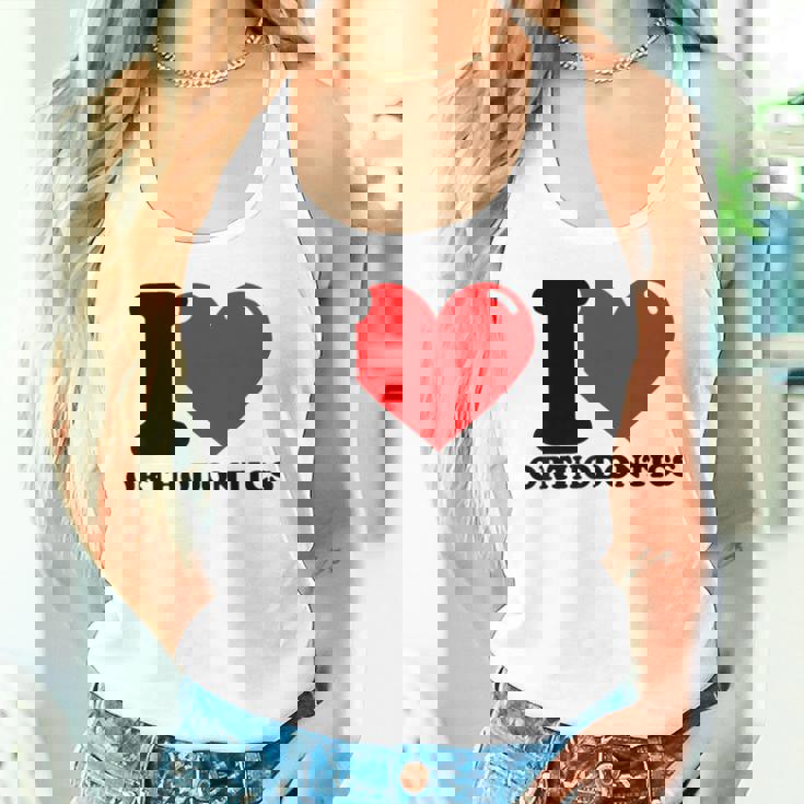 私は歯科矯正が大好きです タンクトップ