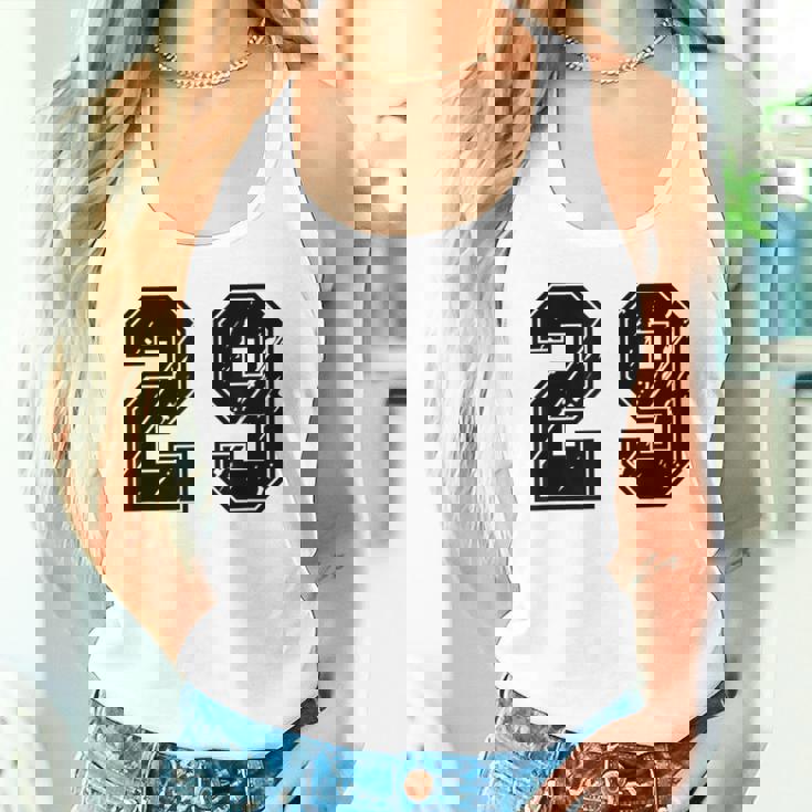 背番号 29 チーム短大スポーツ背番号付きユニフォーム タンクトップ