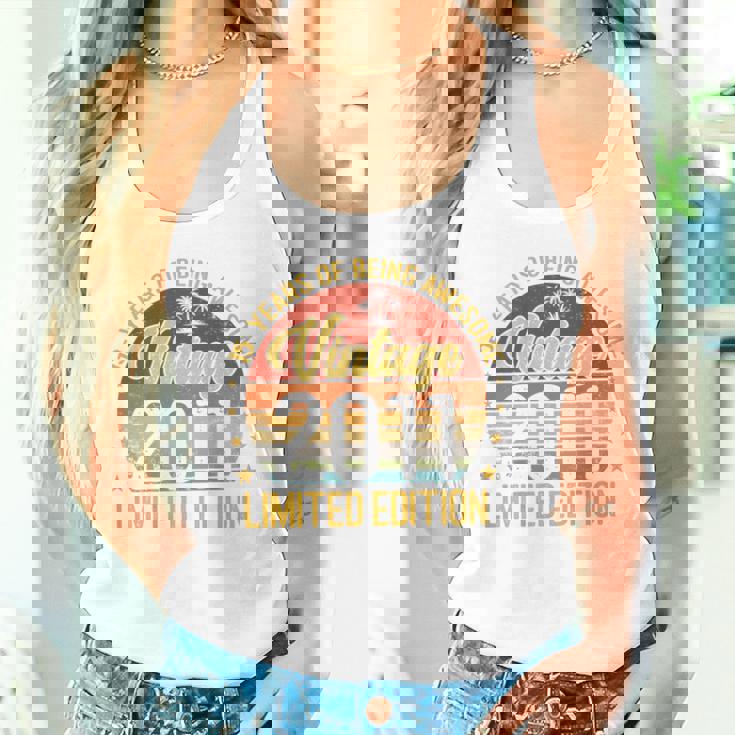 裏面 ヴィンテージ 15 誕生日 デコレーション メンズ 15歳 2011 15歳 タンクトップ