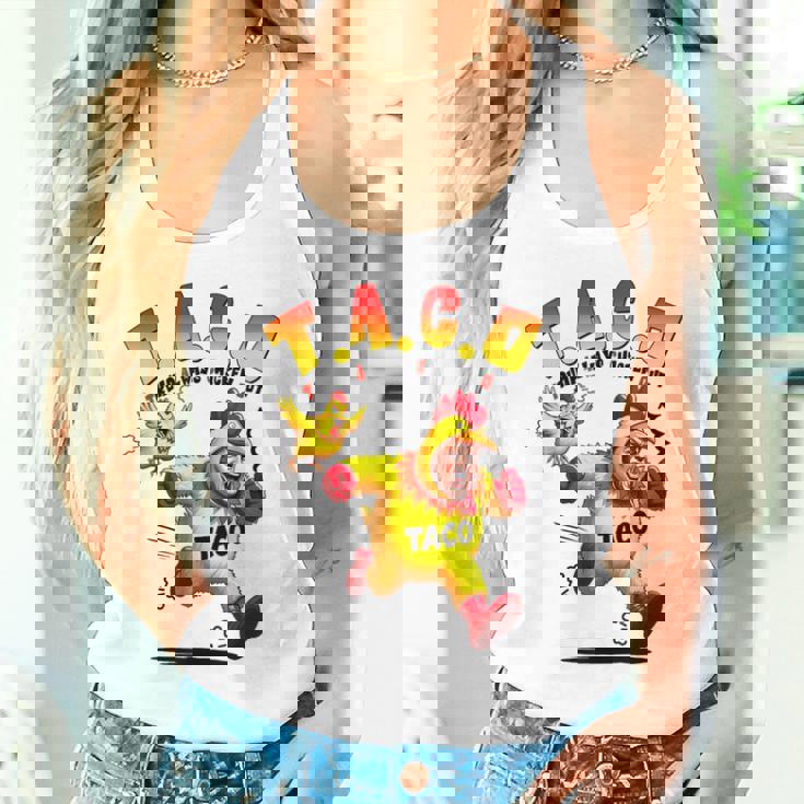 面白いトランプタコジョークアンチトランプ抗議tシャツ タンクトップ