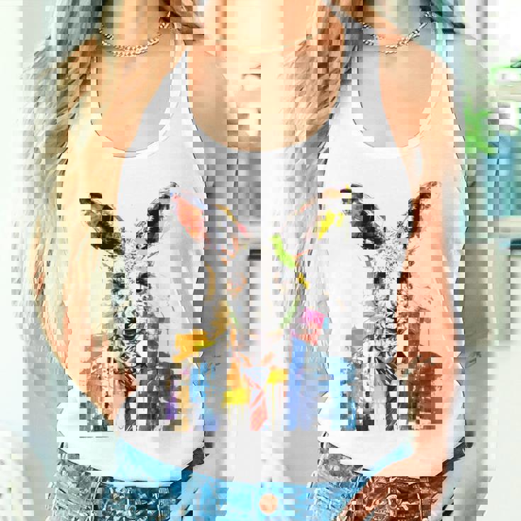 鮮やかなカンガルー、ネクタイ付き。 タンクトップ