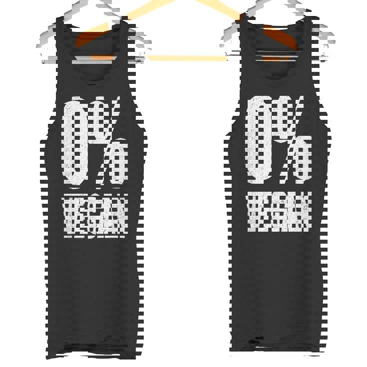 0 ビーガンゼロ パーセントビーガンカーニボア タンクトップ