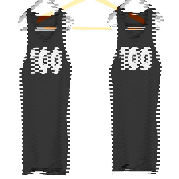 100 数字 サッカー メンズ レディース キッズ ギフト タンクトップ