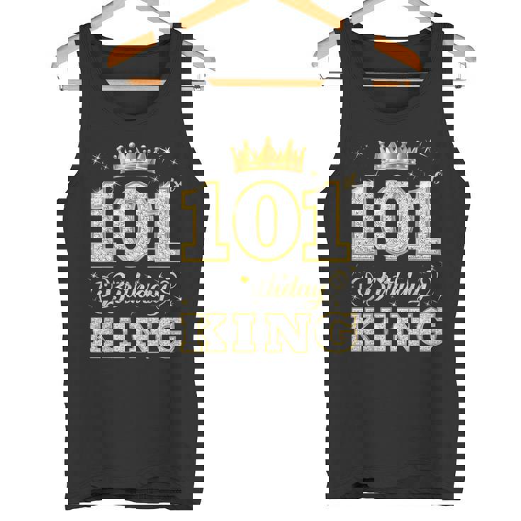 101歳の誕生日王 101歳の誕生日パーティー タンクトップ