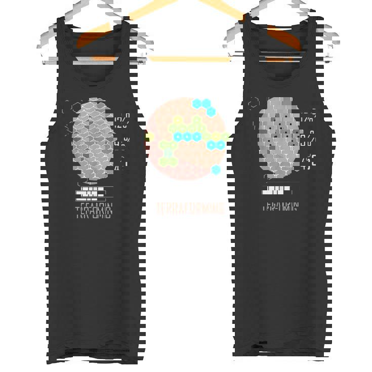 16 Bit Mars Is Terraforming シャツ ボードゲーム タンクトップ