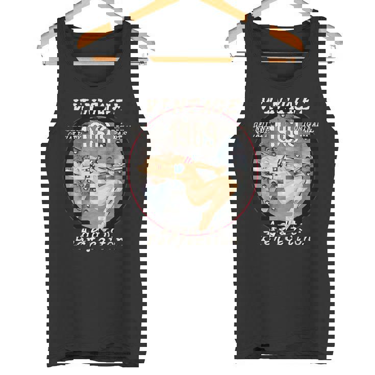 1969 ボンバーノーズアート ホットピンナップ 52歳の誕生日ギフト アンティーク調 タンクトップ