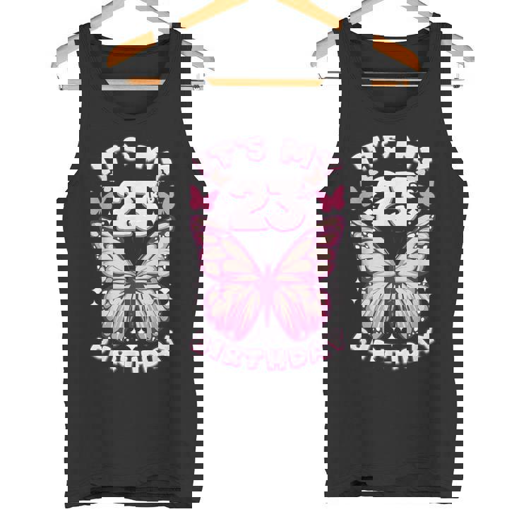 23歳の誕生日、少女23年、蝶と23の数字 タンクトップ
