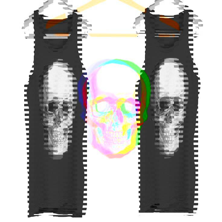 3Dスカル。 タンクトップ