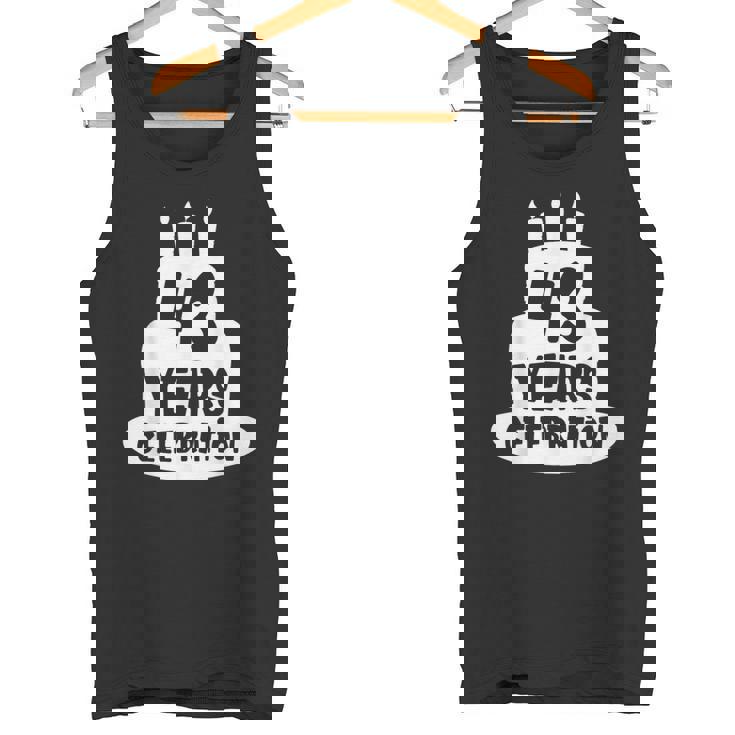 43年のお祝い イベント、記念日、誕生日。 タンクトップ