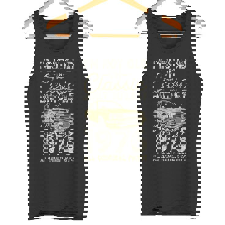 50 歳の誕生日、1976 年以来、クラシックカー、50 歳 タンクトップ