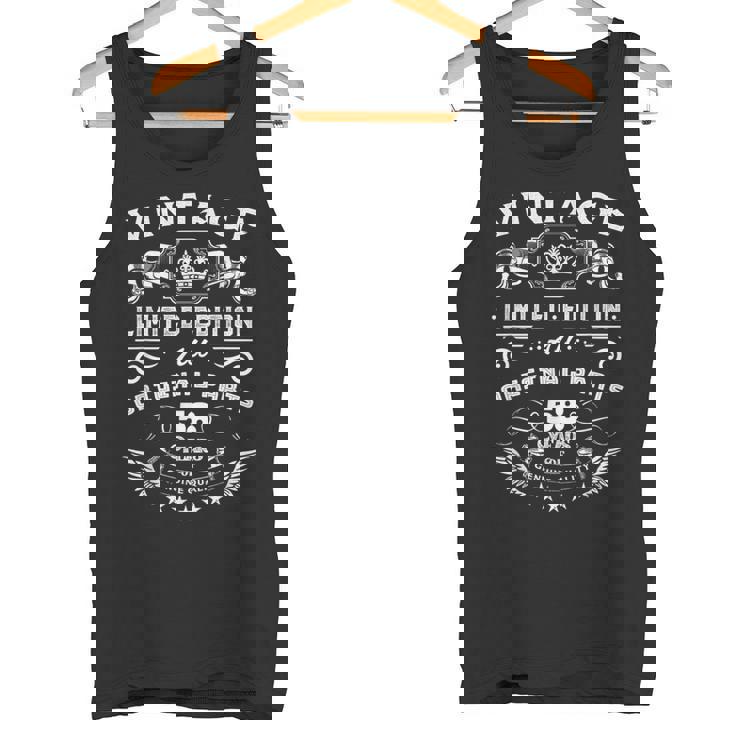 58歳の誕生日デコレーション 58歳の誕生日ギフト 男性用 タンクトップ