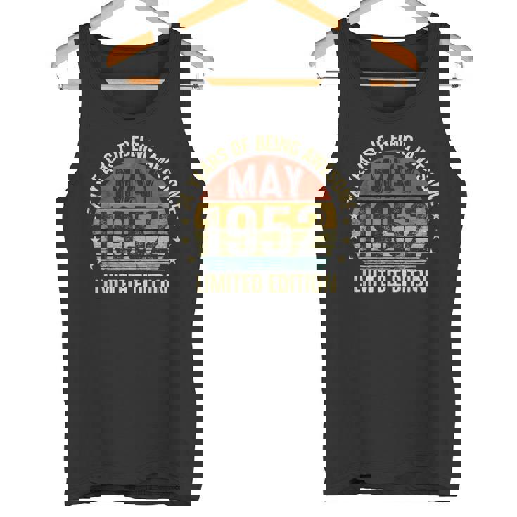 5月の誕生日 Est 1952 限定版 ヴィンテージ 74Th タンクトップ