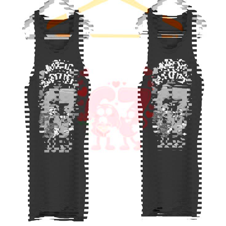 67 Six Seven Meme Gen Alpha Valentines Day Coquette Bow Tank Top