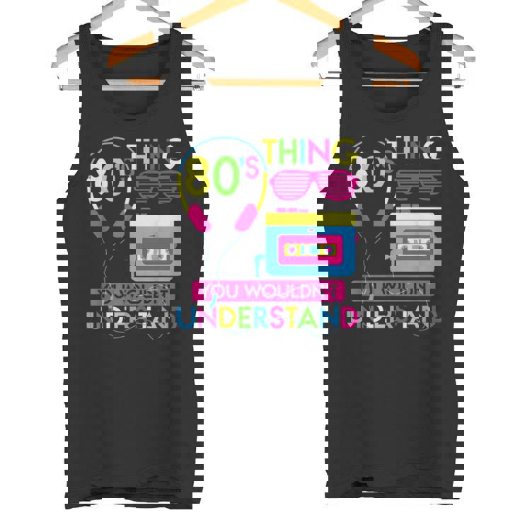 80年代コスチューム 1980年代テーマ パーティー 80年代スタイル ファッション衣装 タンクトップ