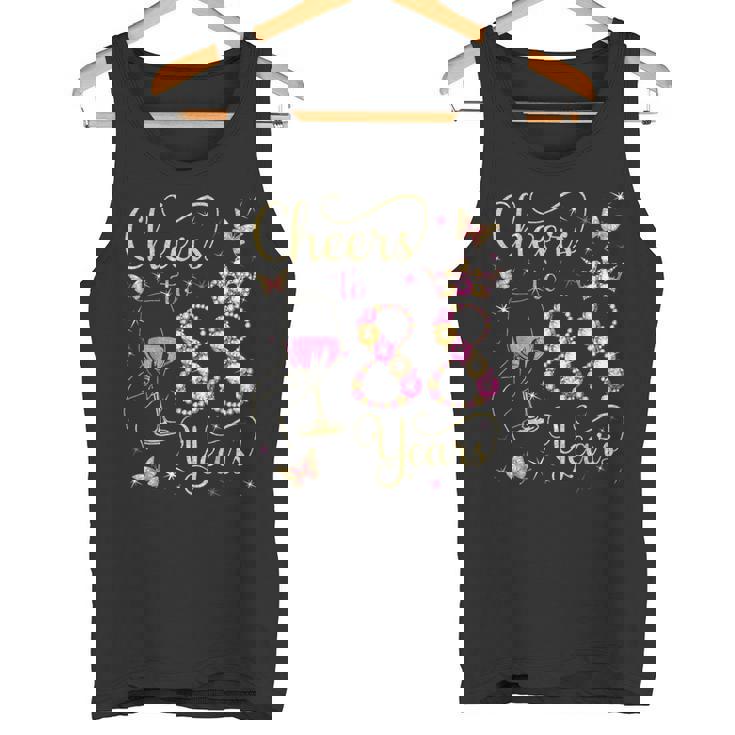 88歳、88歳の女王の誕生日、88歳の誕生日に乾杯。 タンクトップ