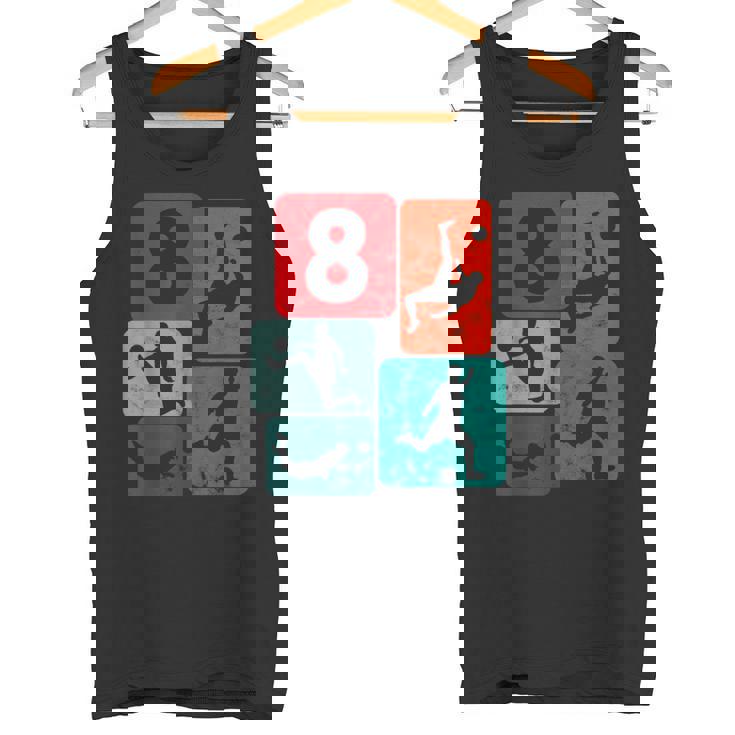 8歳の誕生日サッカー8歳の男の子サッカーサッカー タンクトップ