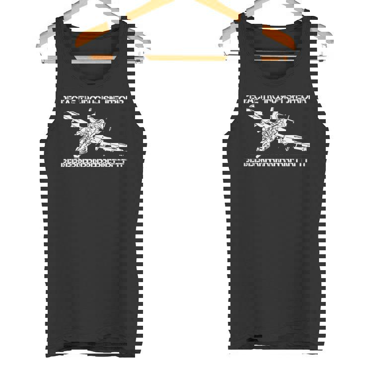 A-10イボイノシシサンダーボルトプレーンミームbbbrrrtttおかしいジョーク 長袖tシャツ タンクトップ