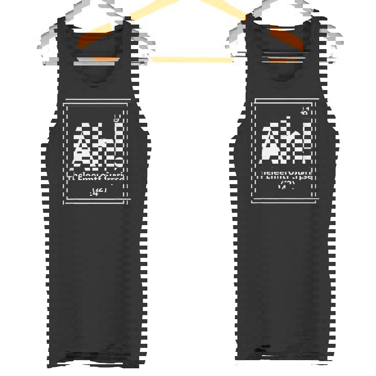 Ah The Element Ofurprise cience Periodic Table タンクトップ