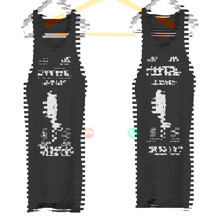 American Football Calling I Must Go ファニーコーチ メンズ レディース タンクトップ