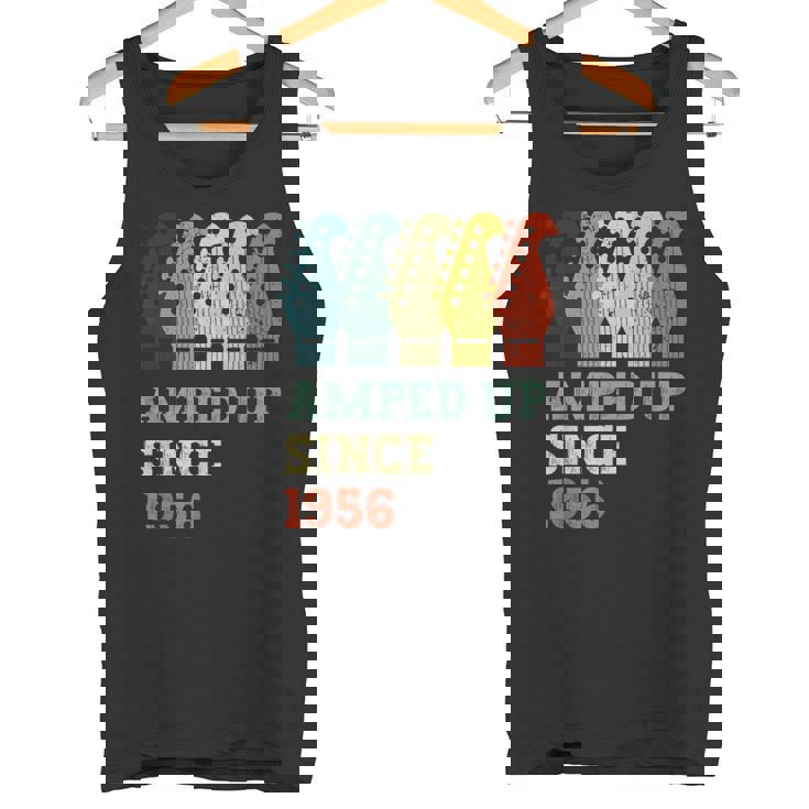 Amped Upince 1956 レトロ 誕生日 ギター 音楽 誕生年 タンクトップ