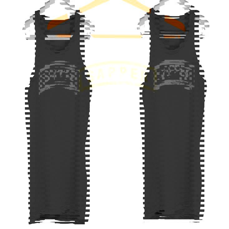 Armyapper Tab Ocp 胸にグリーン アンティーク調 タンクトップ