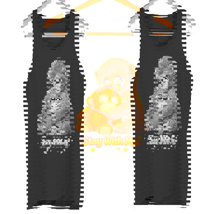 Baby Monkey Named Punchtay With Me パンチ メンズ レディース キッズ 男の子 タンクトップ