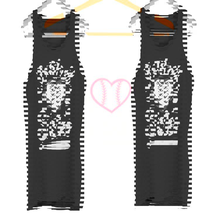 Baseballister At Heart プレイヤーズシスター、ベースボールシス タンクトップ