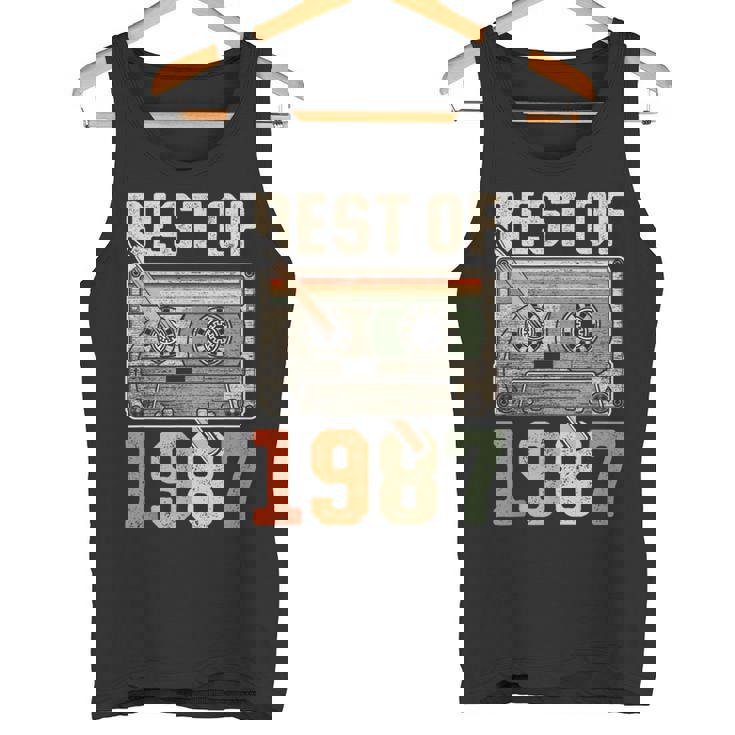 Best Of 1987 オールド・カセット 39歳の誕生日 レトロ タンクトップ