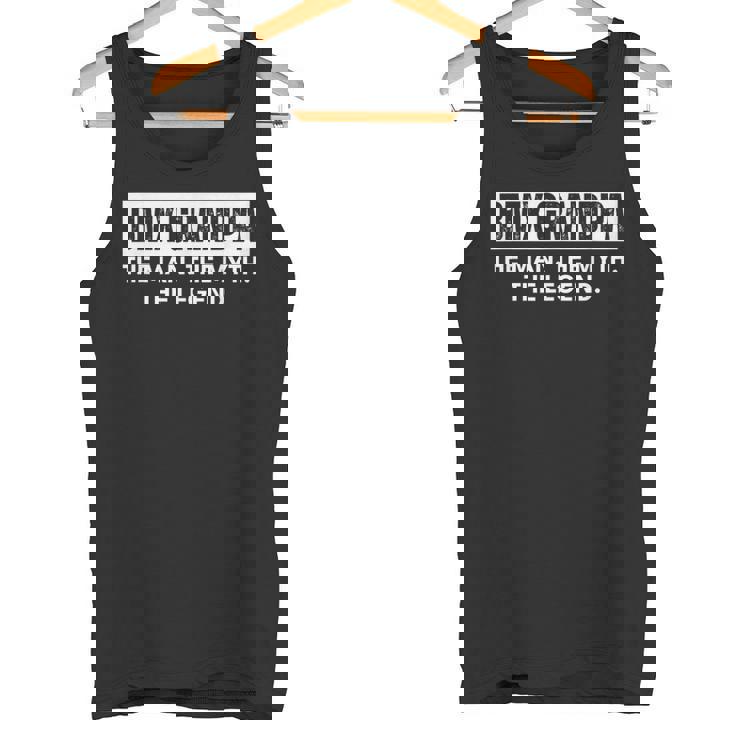 Bmx Grandpa The Man The Myth The Legend タンクトップ