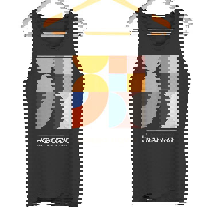 Bossa Nova ブラジル ジャズミュージック ヴィンテージモダンデザインtシャツ タンクトップ