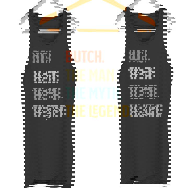 Butch The Man Myth And Legend ファニーネーム カスタマイズ可 タンクトップ