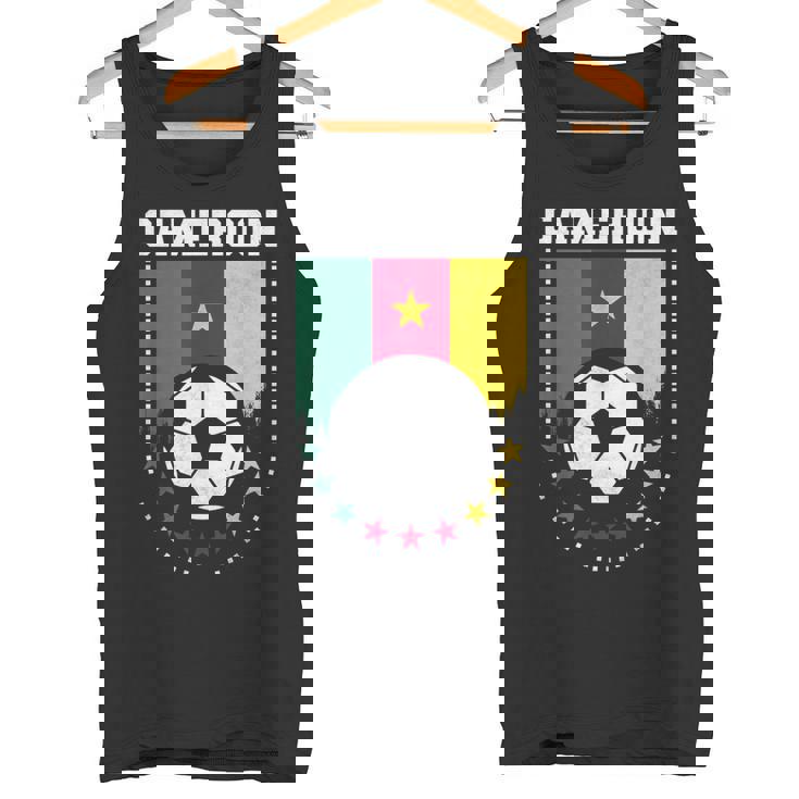 Cameroon Flag Soccer Fan Tank Top Cameroon Flag Soccer Fan Tank Top