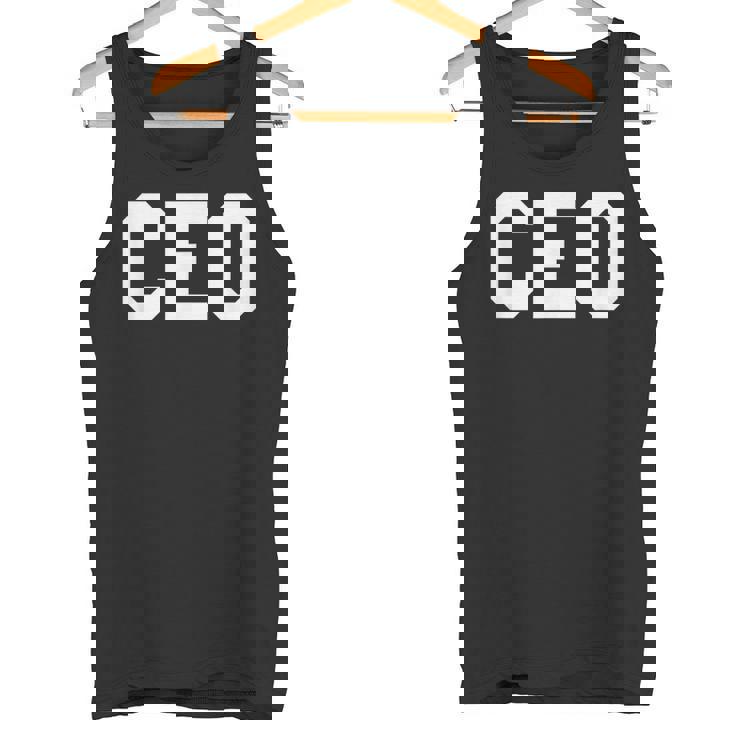 Ceo 最高経営責任者 ボス タンクトップ