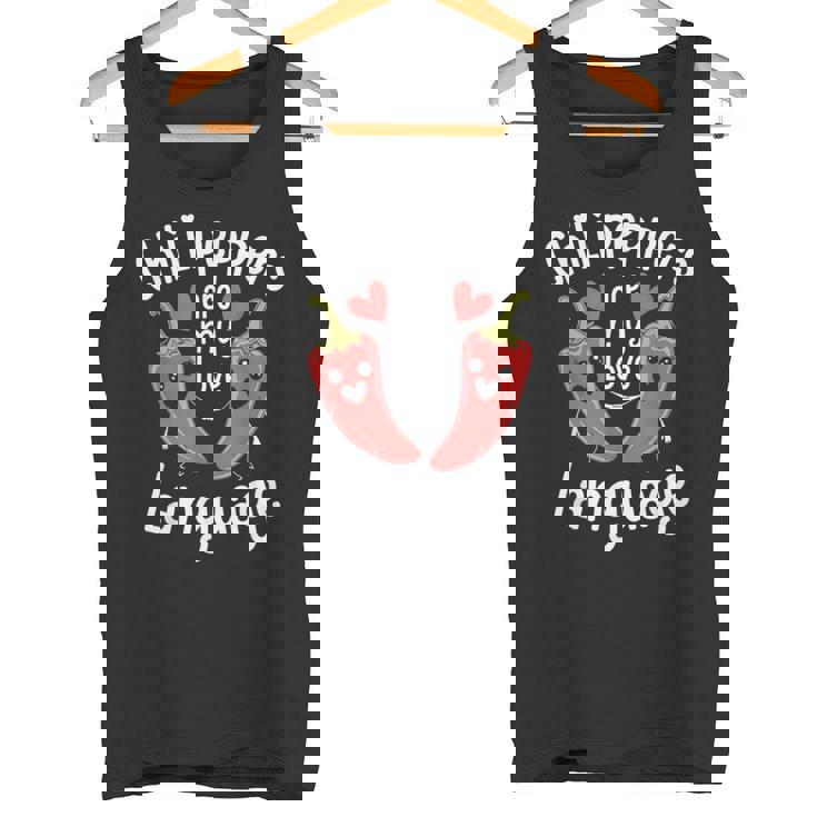 Chili Hot Pepper Spicy Food Chillis Kawaii Tank Top