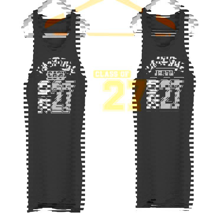 Class Of 2027 I Am So Done Senior Graduation Senior 2027 Tank Top