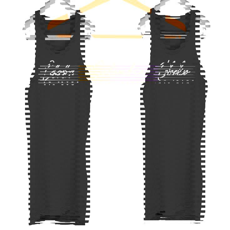 Colombia レトロなスタイルのコロンビア 長袖tシャツ タンクトップ